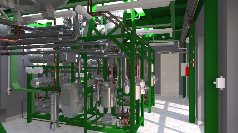 Technológia 3D CAD modell